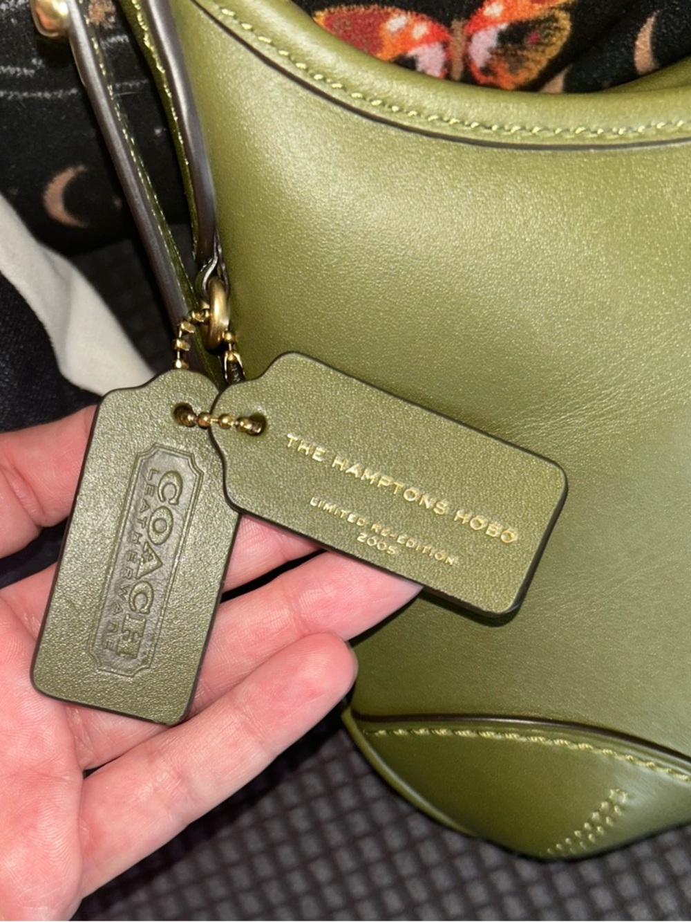 Coach Hampton Hobo Shoulder Bag with Brass Hardware, NWT, limited re-edition - Picture 14 of 17